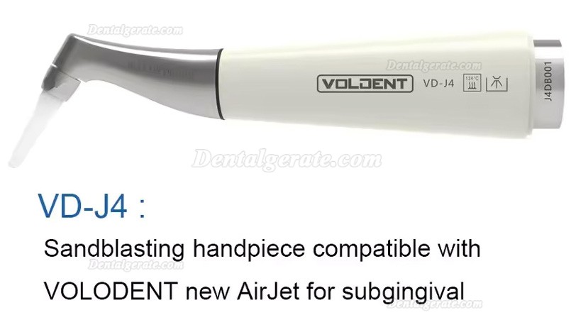 VolDent AirJet2S dentale airflow pulver (supragingival + supragingivales handst&uuml;ck)